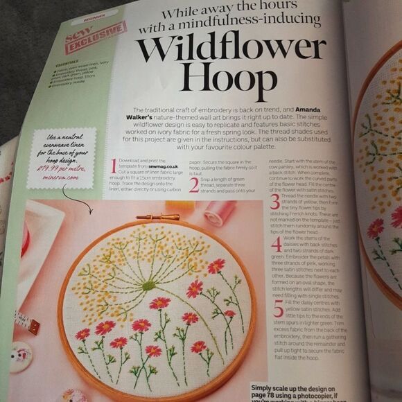 U.K.'s Premiere 2020 Sewing Magazine "Sew" Award Winning NWT - Picture 7 of 12